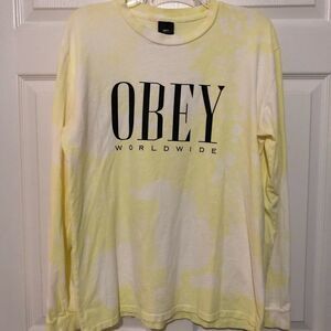 OBEY Men’s Long Sleeves T Shirt Size L